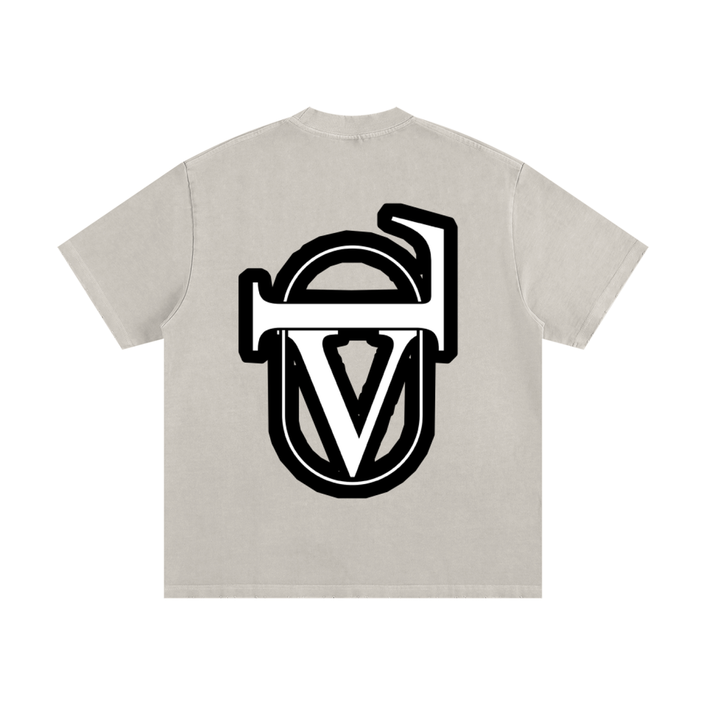 Heavyweight Vintage Washed Frayed T-Shirt