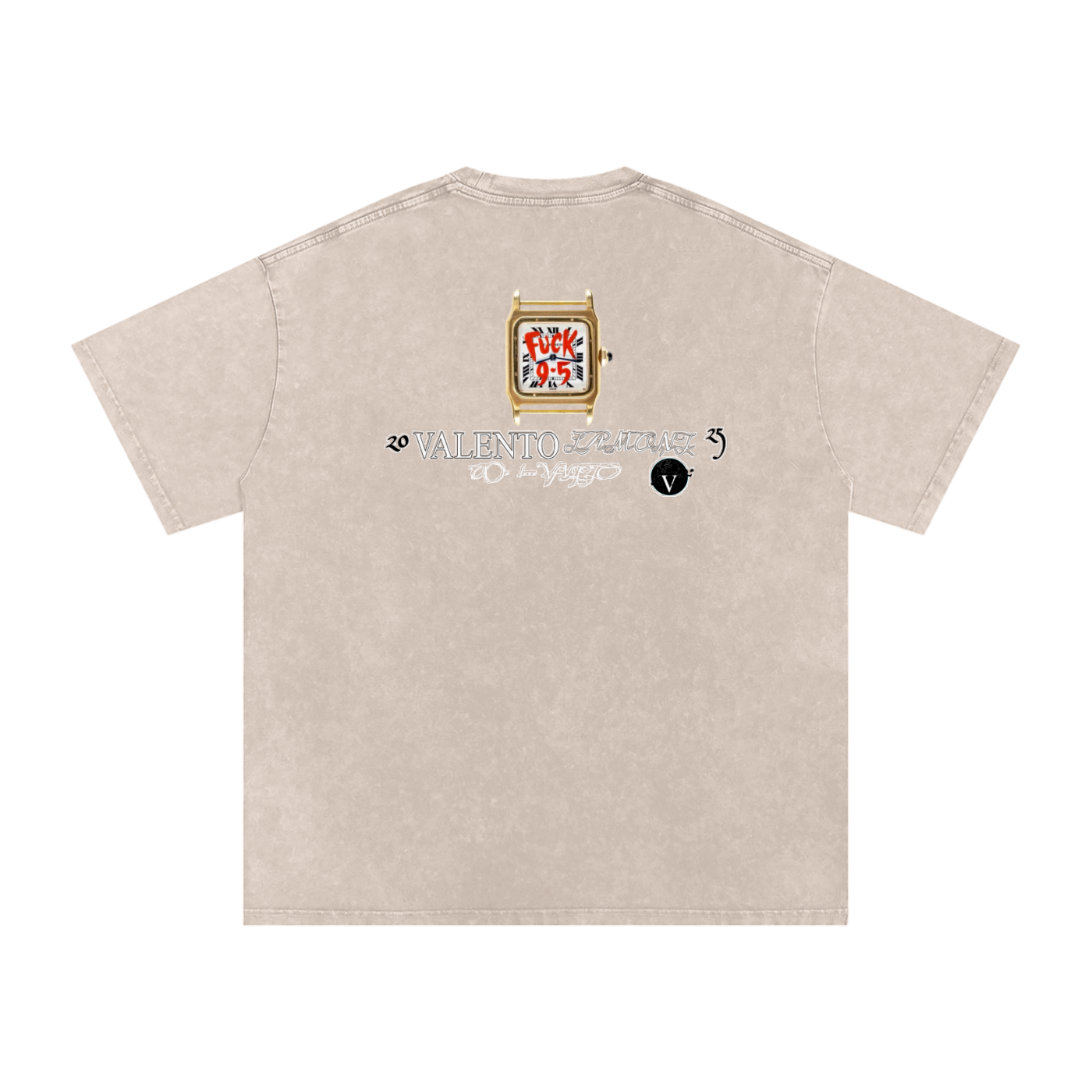 Acid Wash Oversize T-Shirt - 250 GSM