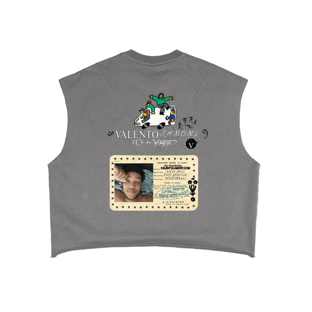 French Terry Boxy Tank Top