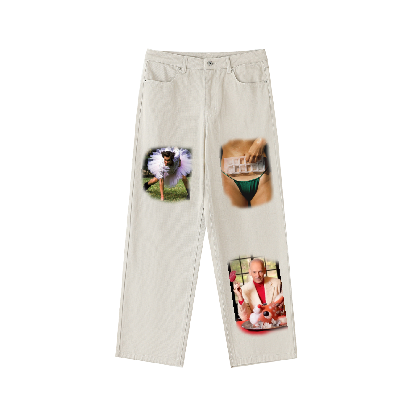Heavyweight Cotton Straight-Leg Pants