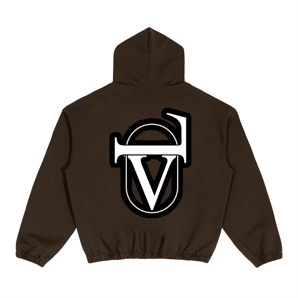 Boxy Cinched Hem Hoodie
