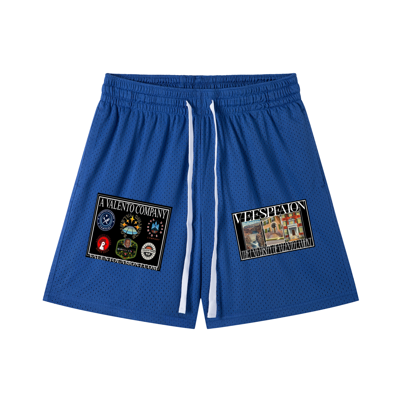 Mesh Drawstring Shorts