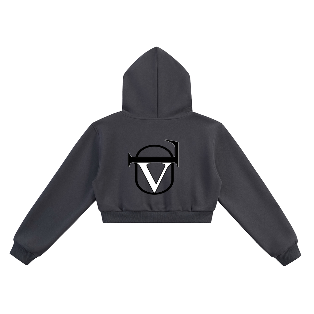 Essential Cropped Hoodie