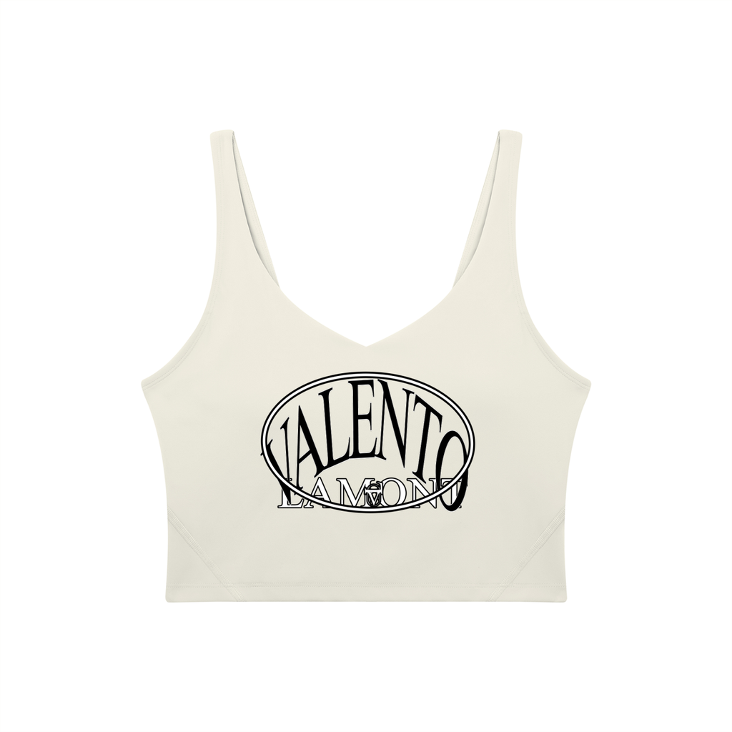 Women's V-Neck Yoga Sports Bra