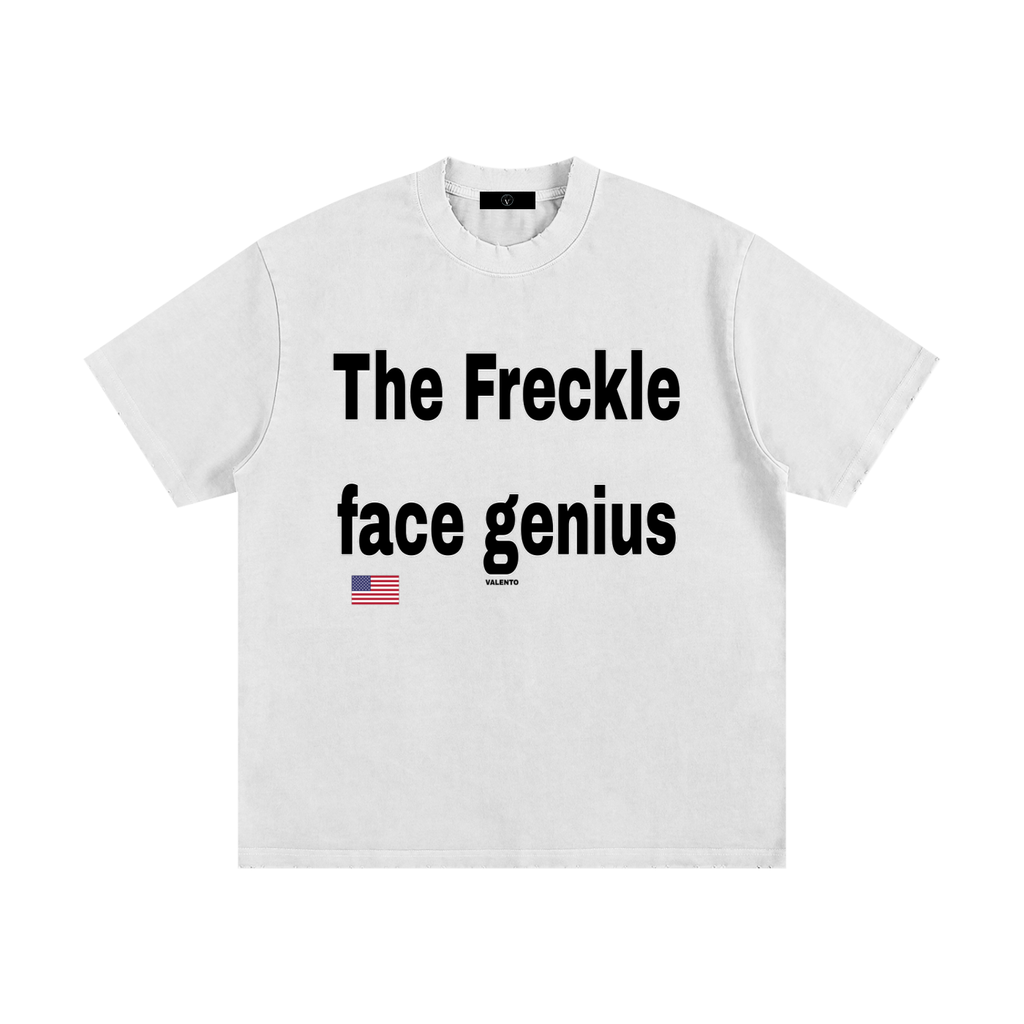 Heavyweight Vintage Washed Frayed T-Shirt