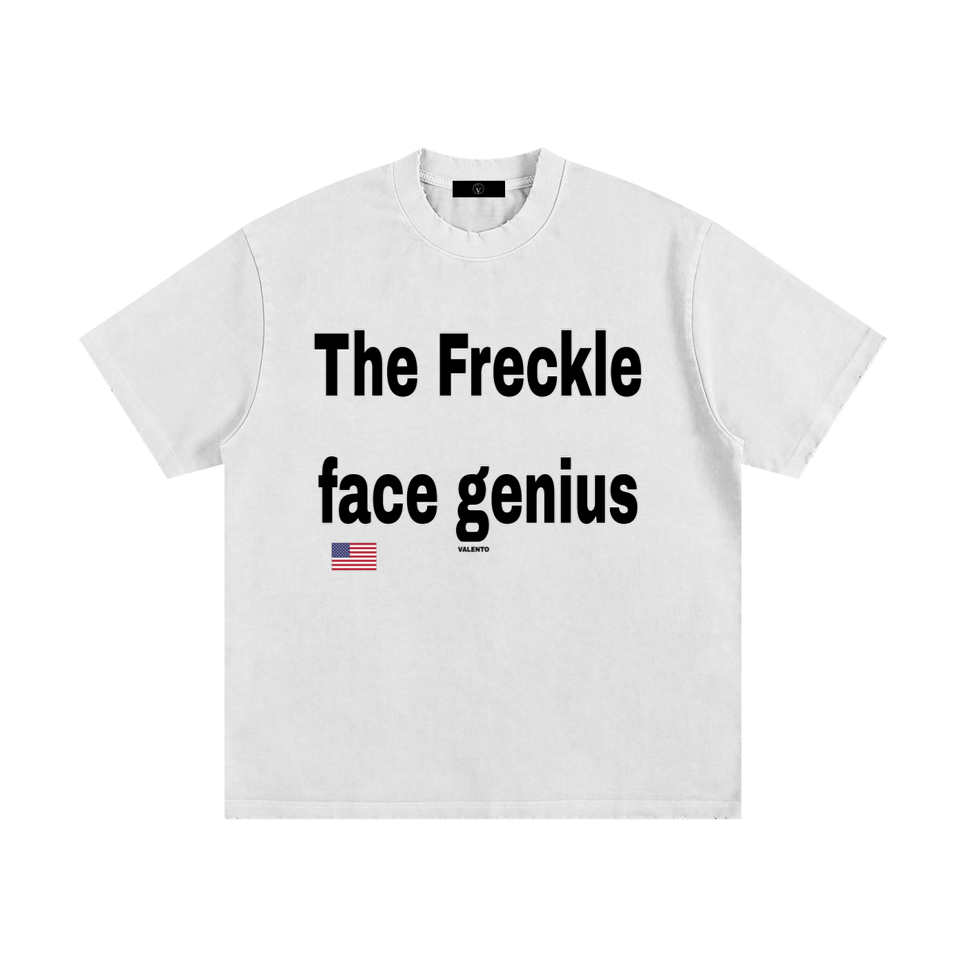 Heavyweight Vintage Washed Frayed T-Shirt