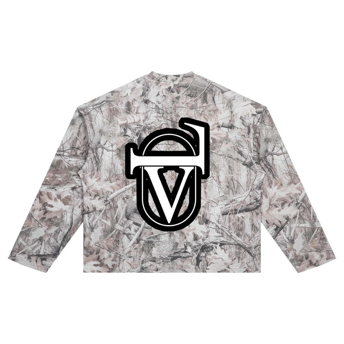 V Tree Camo Waffle T-Shirt