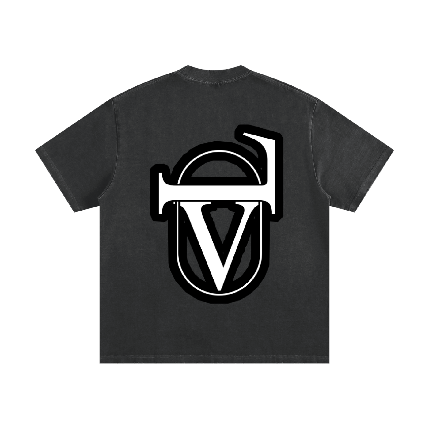 Heavyweight Vintage Washed Frayed T-Shirt