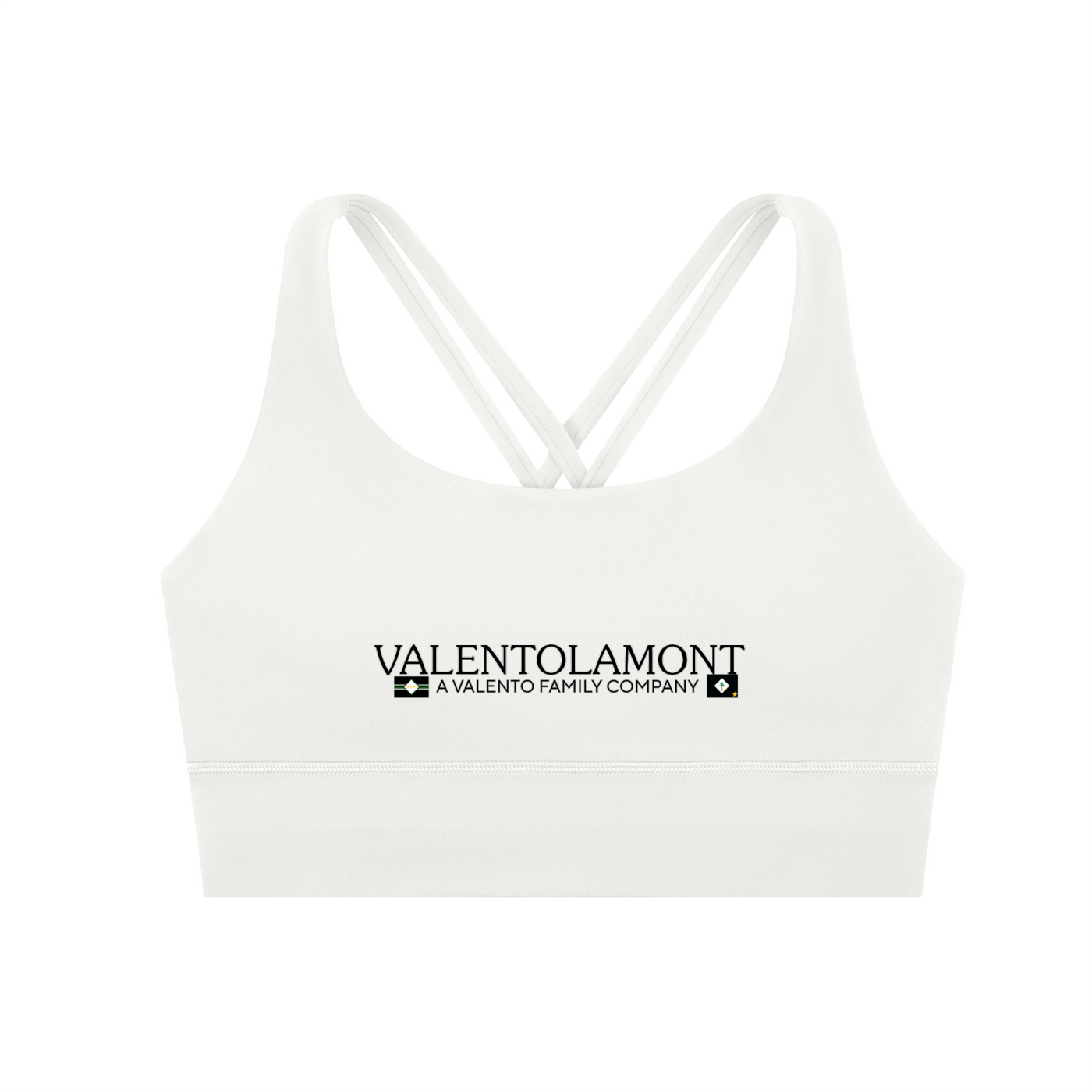 Strappy Criss-Cross Sports Bra