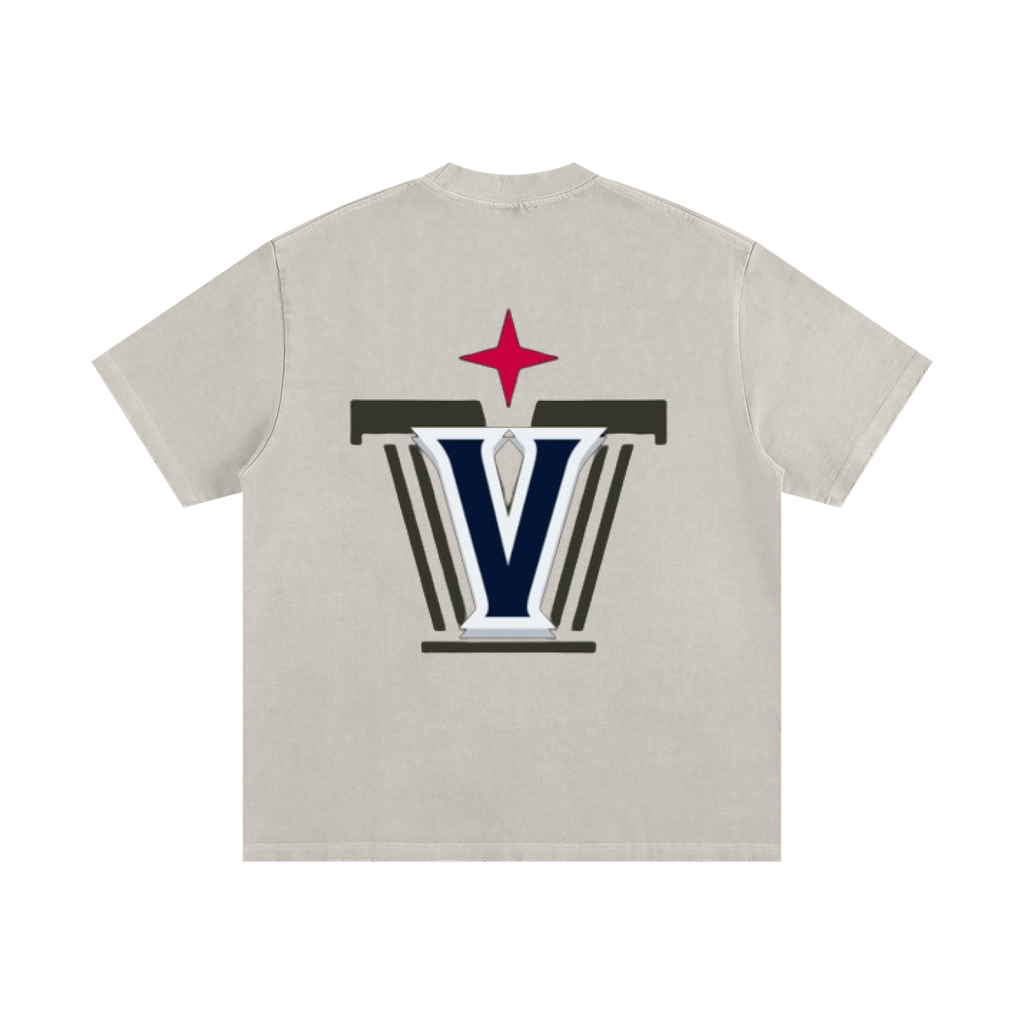 Heavyweight Vintage Washed Frayed T-Shirt