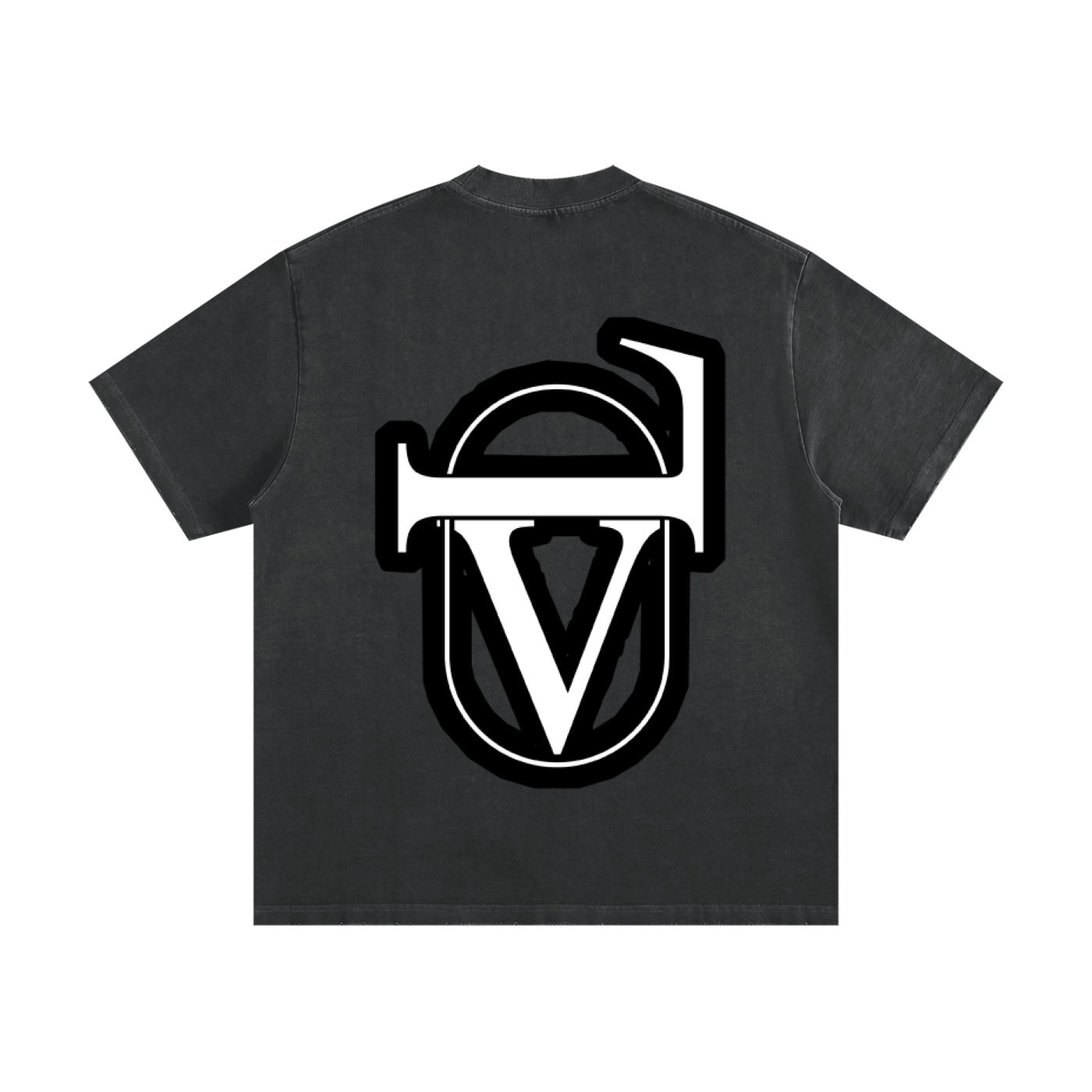 Heavyweight Vintage Washed Frayed T-Shirt