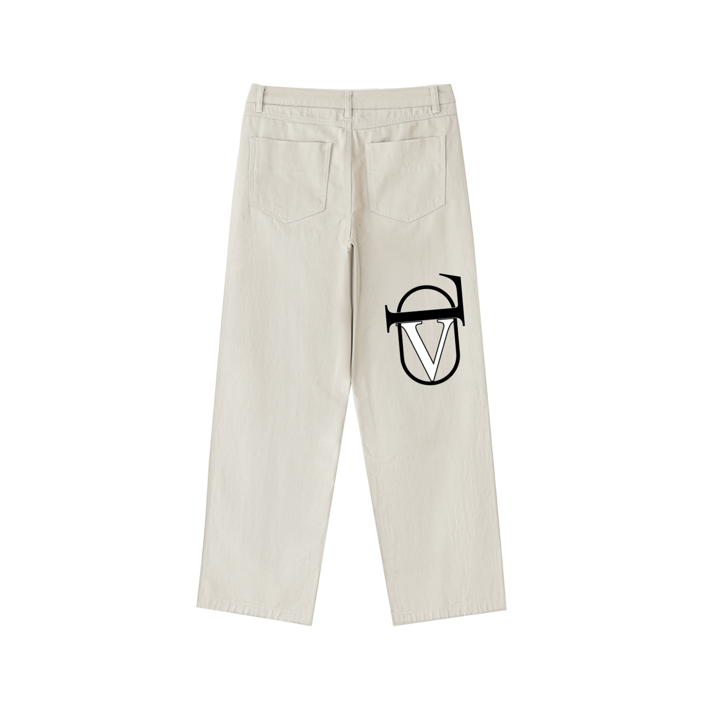 Heavyweight Cotton Straight-Leg Pants