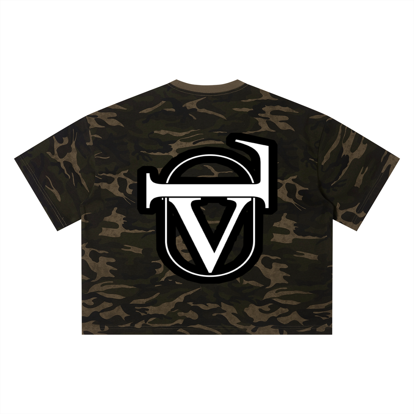 Unisex Camo Boxy T-Shirt