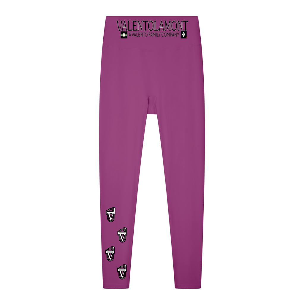 Women's Solid High Rise Leggings