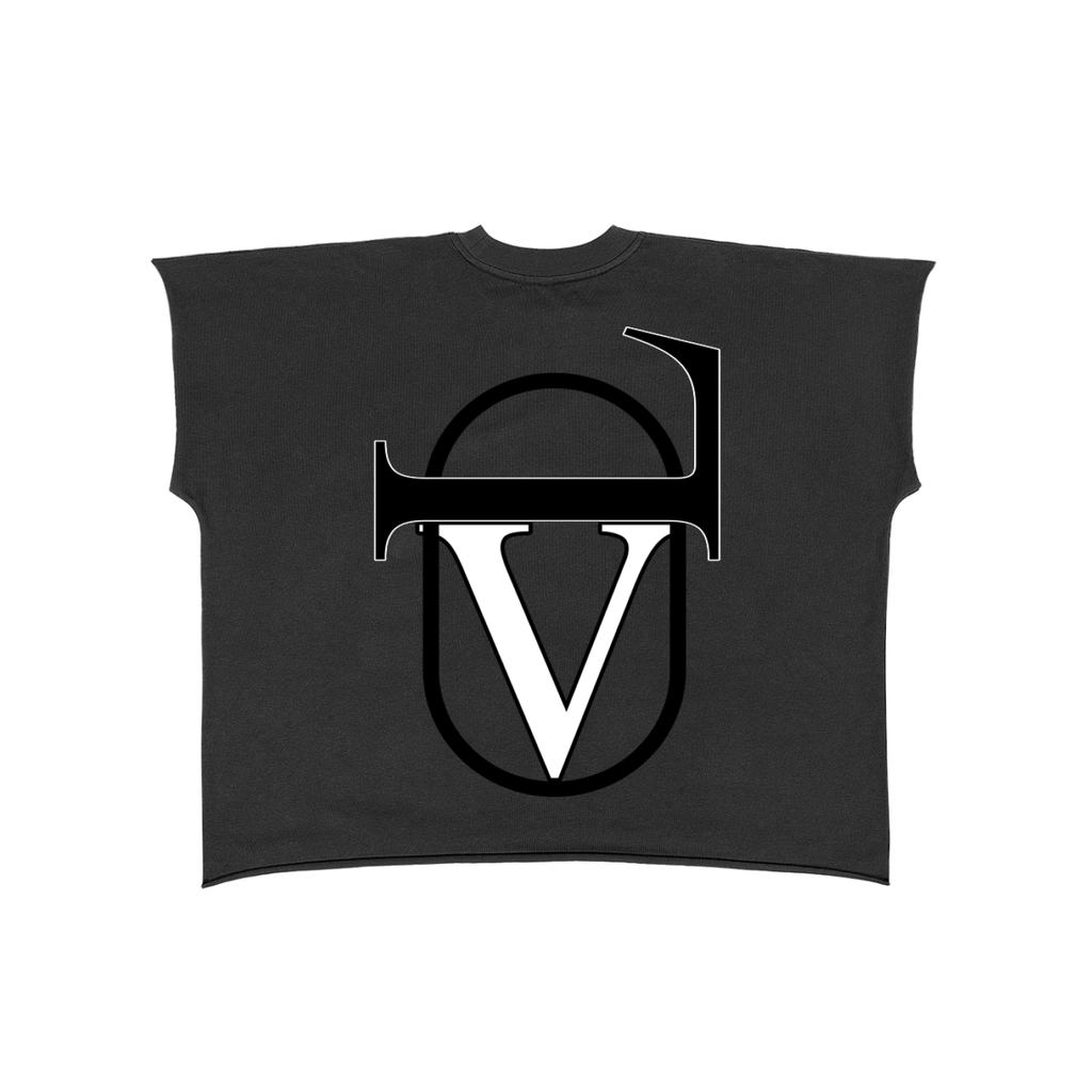 Raw Edge Boxy Non-Shrink T-Shirt