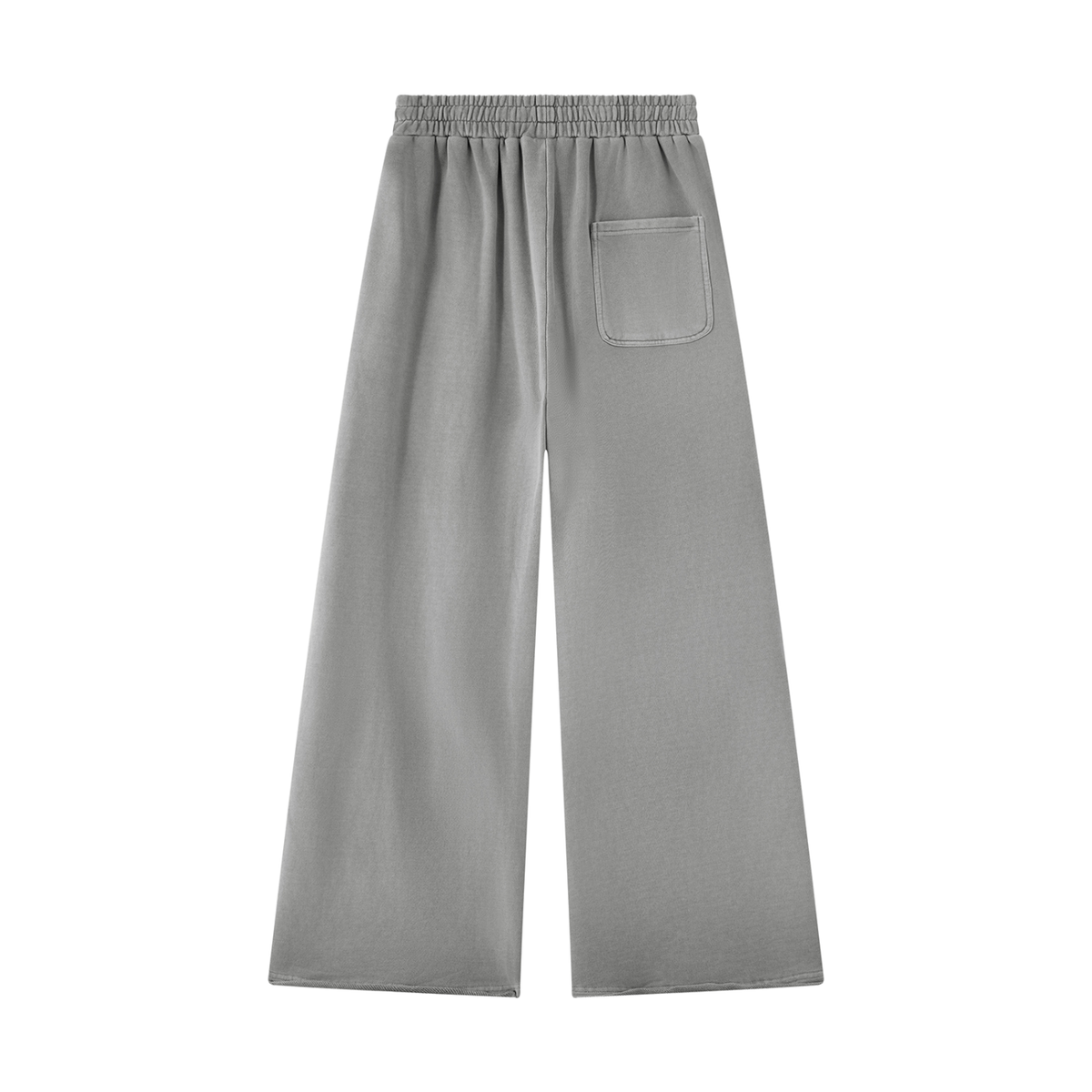 Unisex Vintage Wash Raw Edge Sweatpants