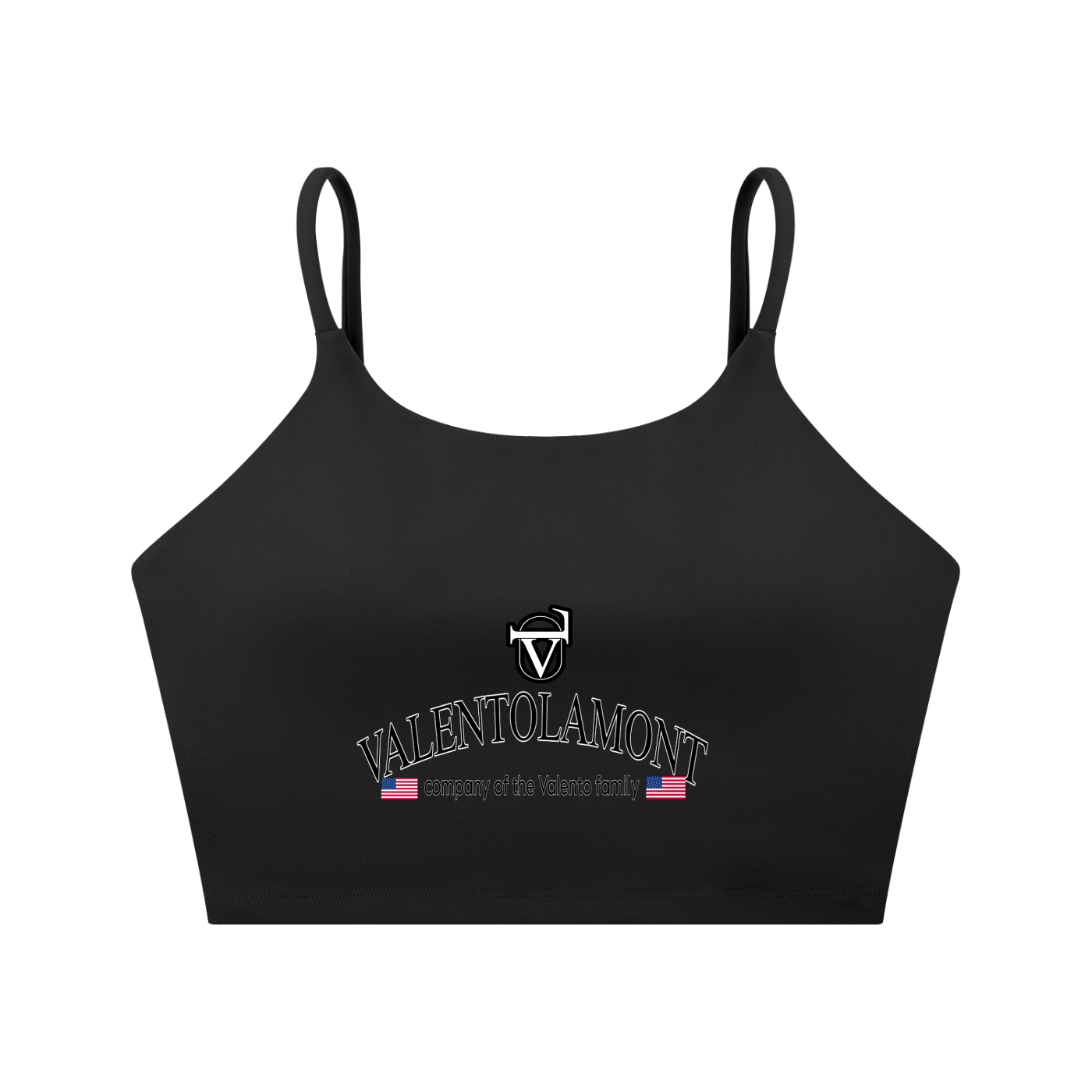 Spaghetti Strap Yoga Sports Bra