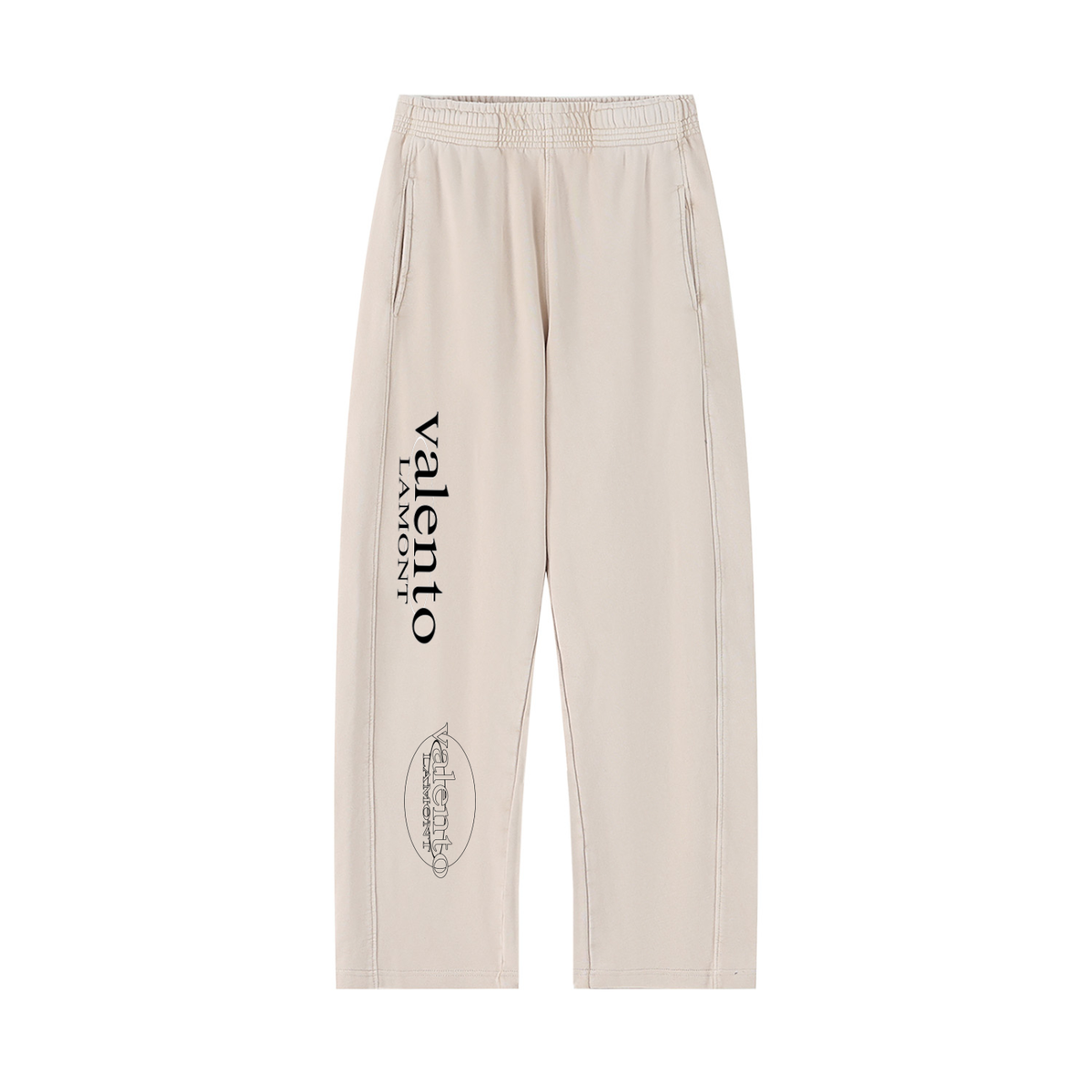 V Mineral Wash Straight Sweatpants