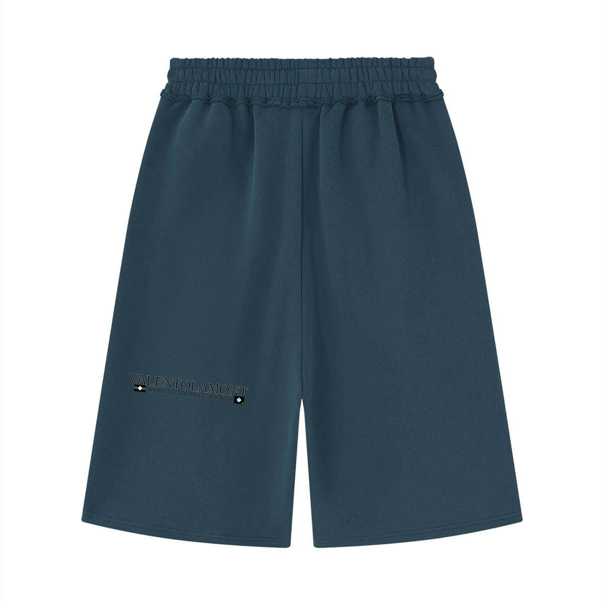 V  Raw Edge Fleece Shorts