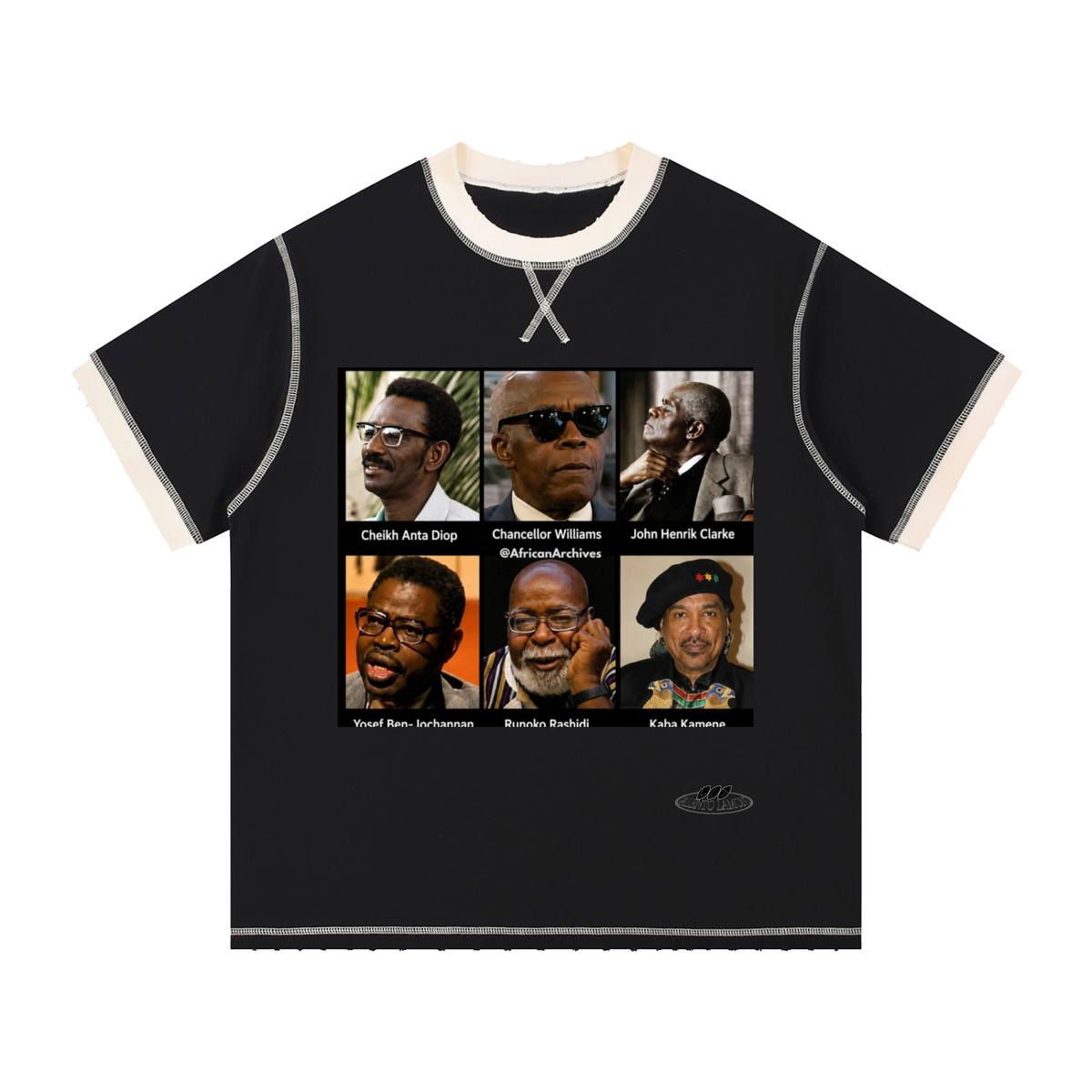 Unisex Contrast-Stitched Ringer T-Shirt