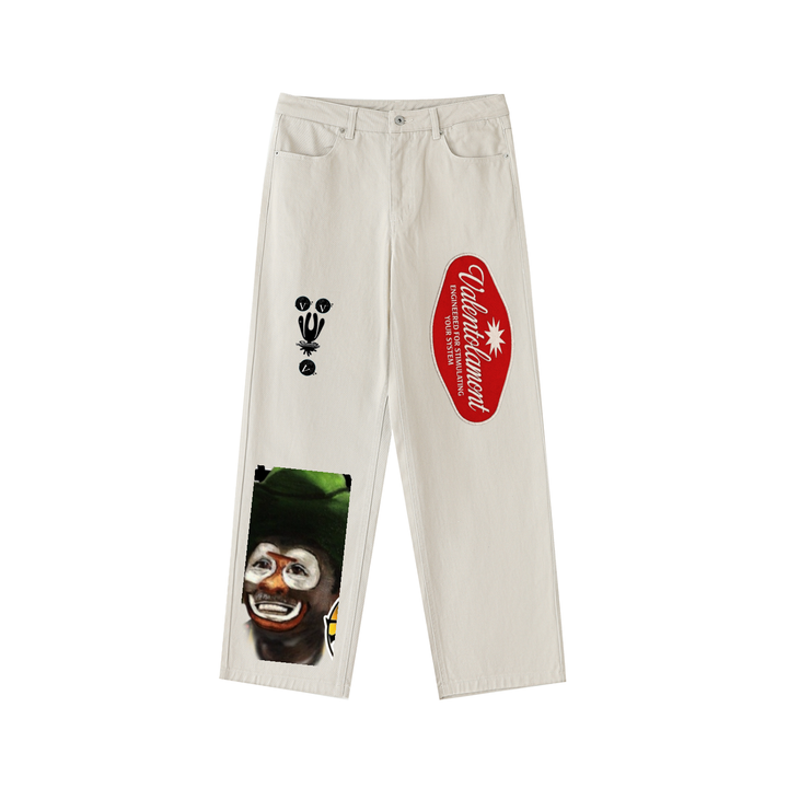 Heavyweight Cotton Straight-Leg Pants