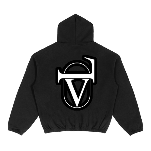 Boxy Cinched Hem Hoodie