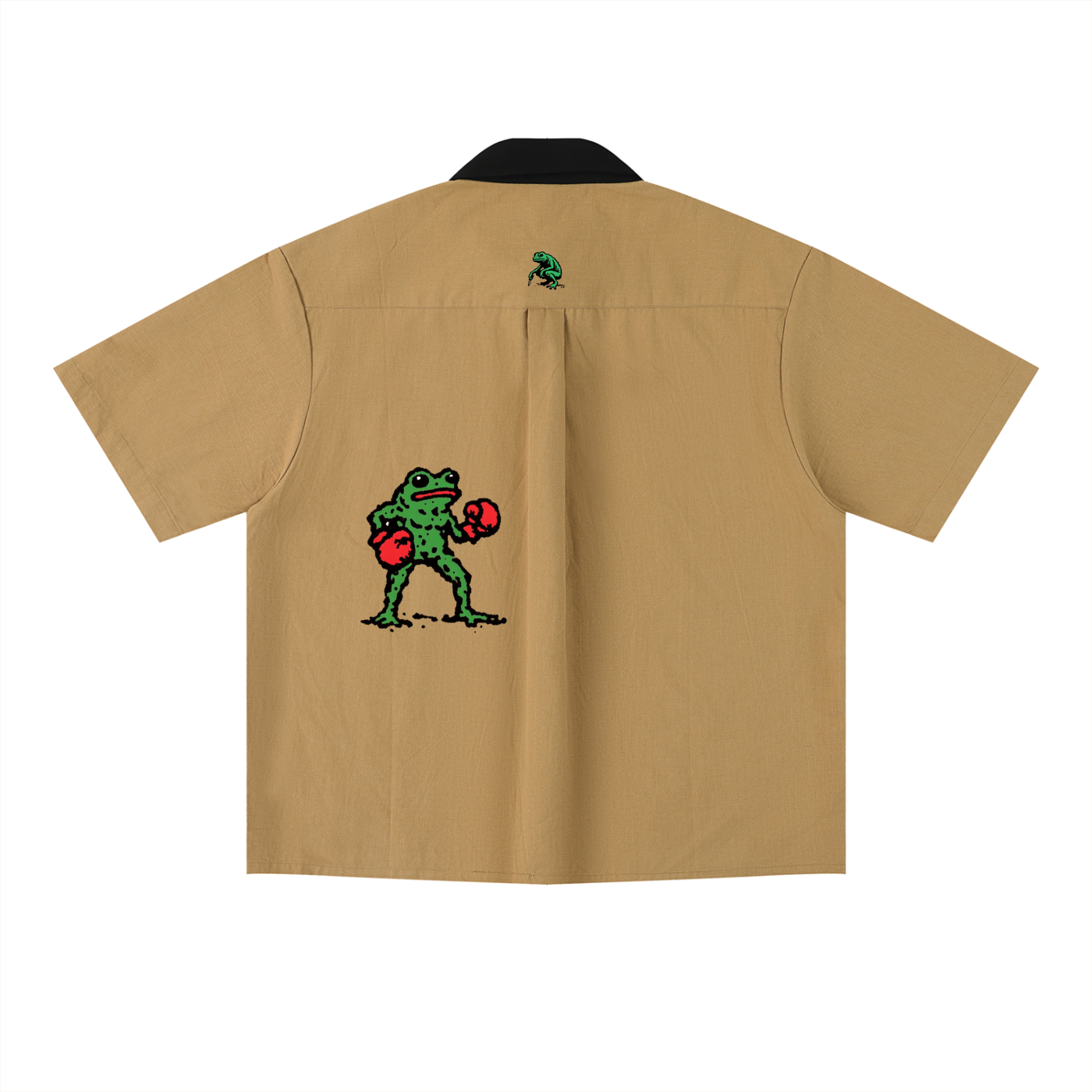 Unisex Color Block Short Sleeve Shirt
