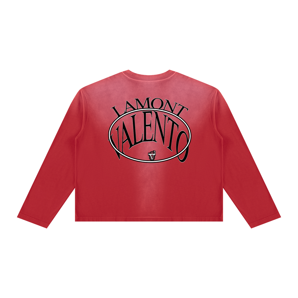 V Sunfade Boxy Long Sleeve T-Shirt