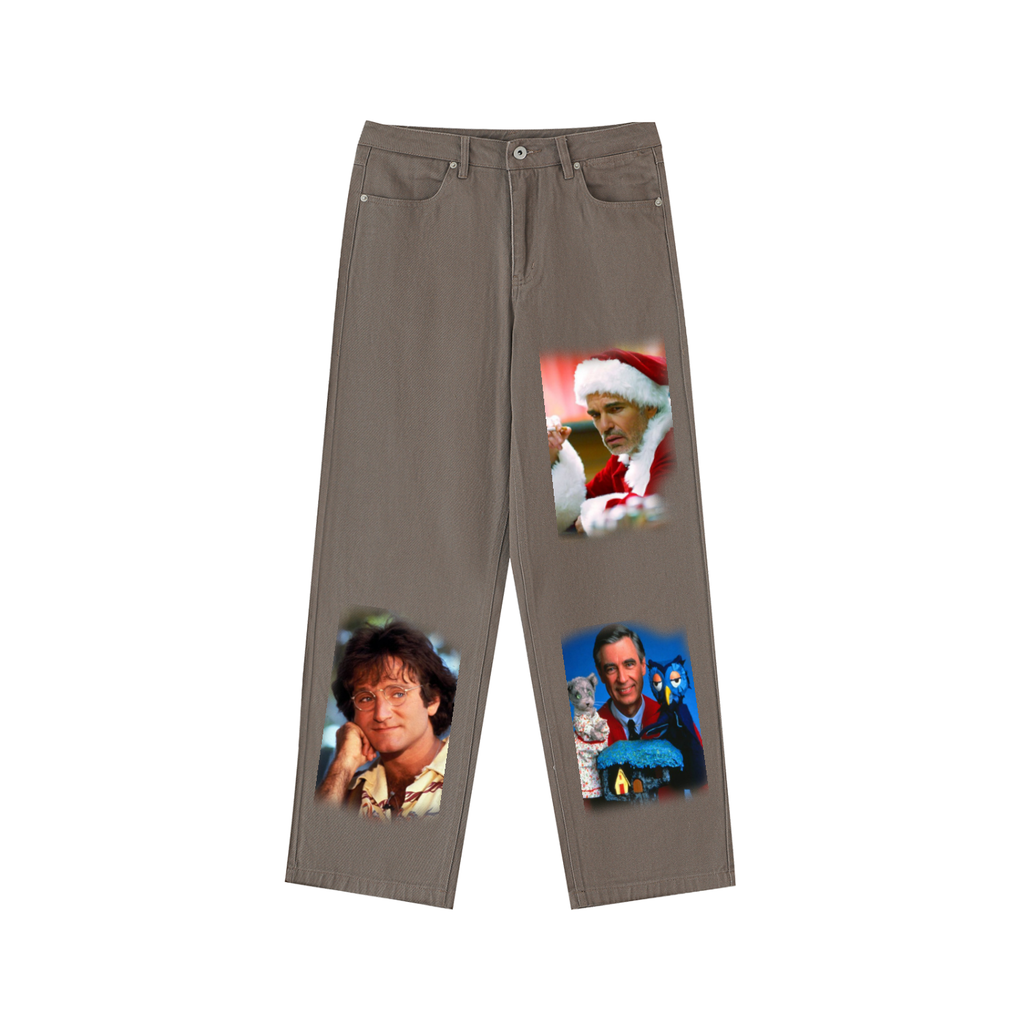 Heavyweight Cotton Straight-Leg Pants