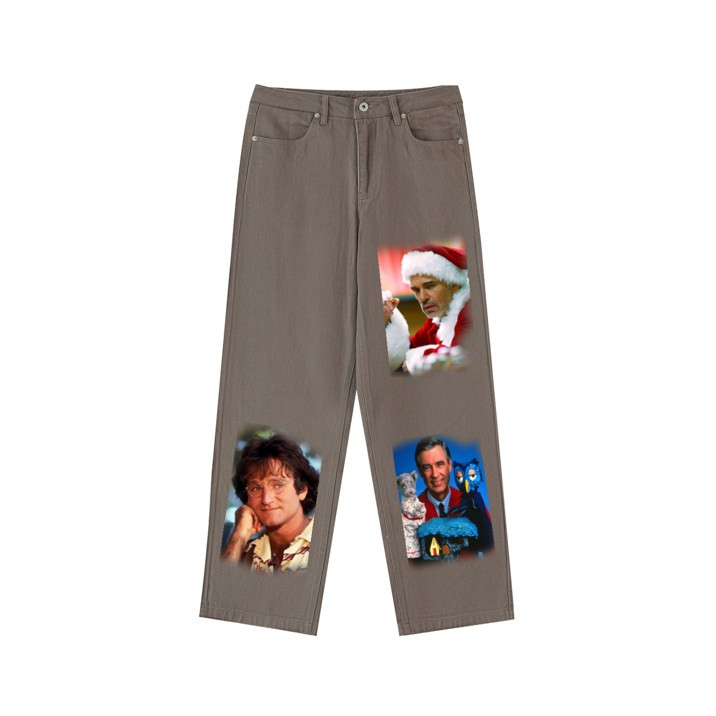 Heavyweight Cotton Straight-Leg Pants