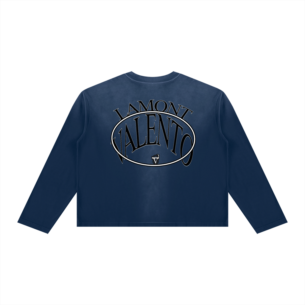 V Sunfade Boxy Long Sleeve T-Shirt