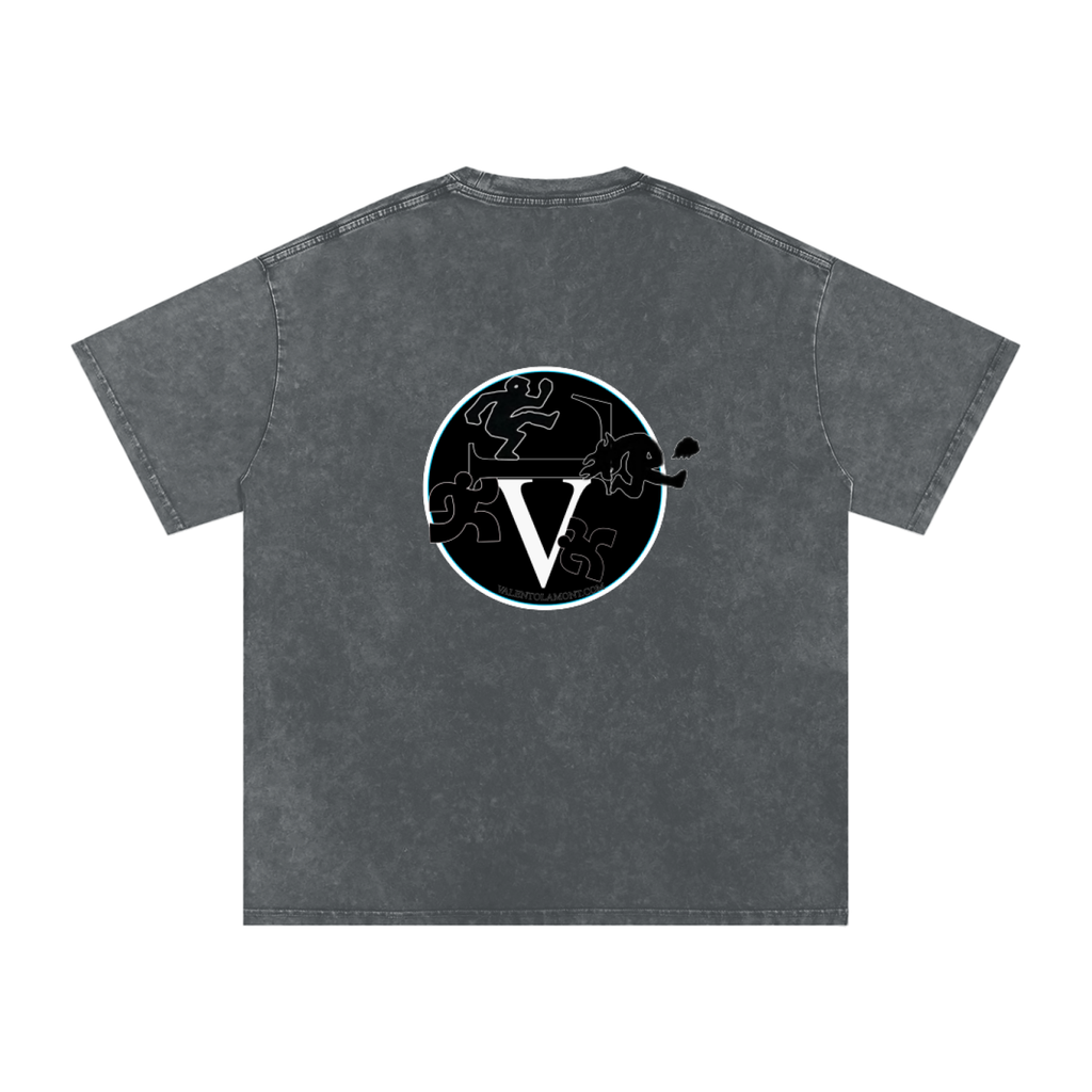 Acid Wash Oversize T-Shirt - 250 GSM