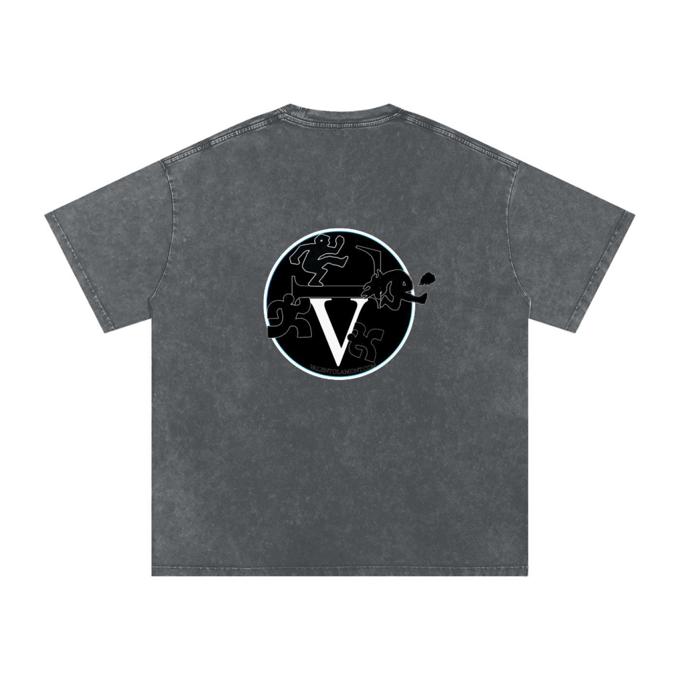 Acid Wash Oversize T-Shirt - 250 GSM