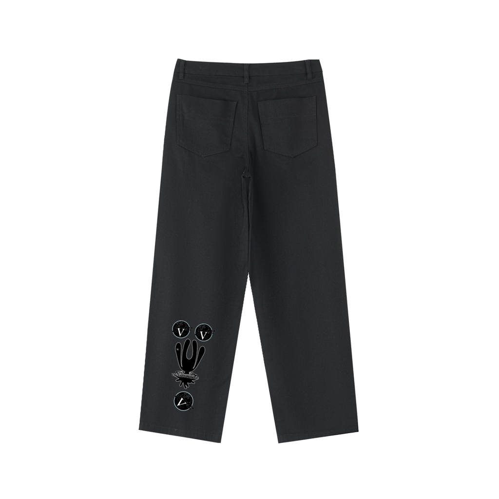 Heavyweight Cotton Straight-Leg Pants