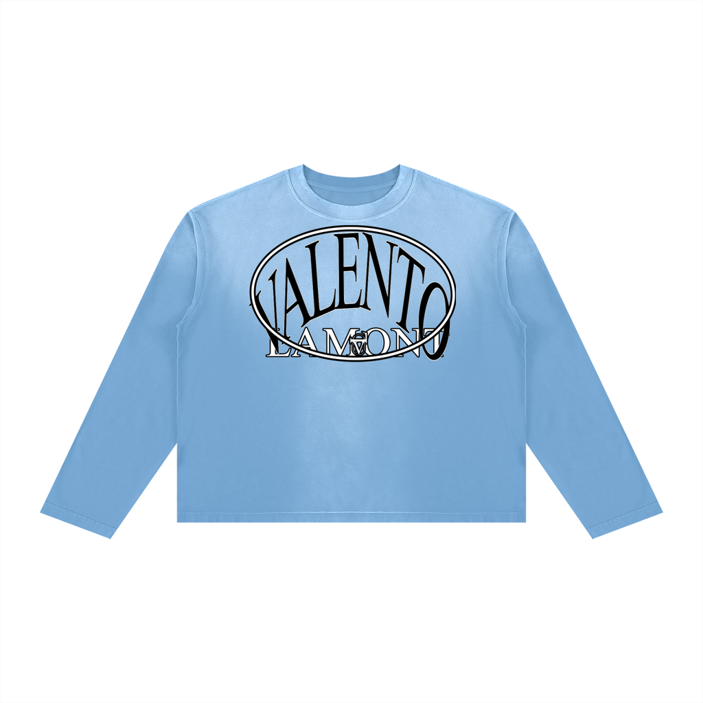 V Sunfade Boxy Long Sleeve T-Shirt