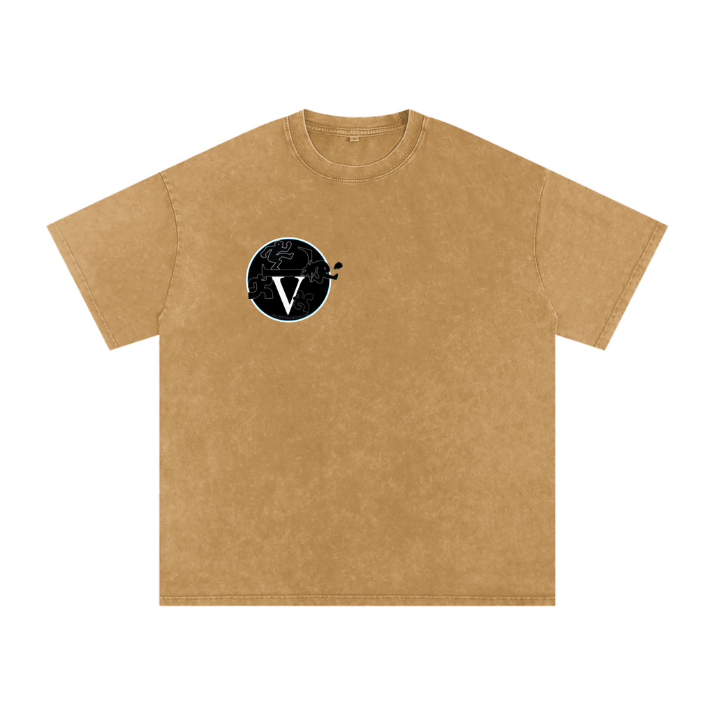 Acid Wash Oversize T-Shirt - 250 GSM