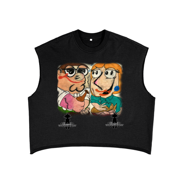 French Terry Boxy Tank Top