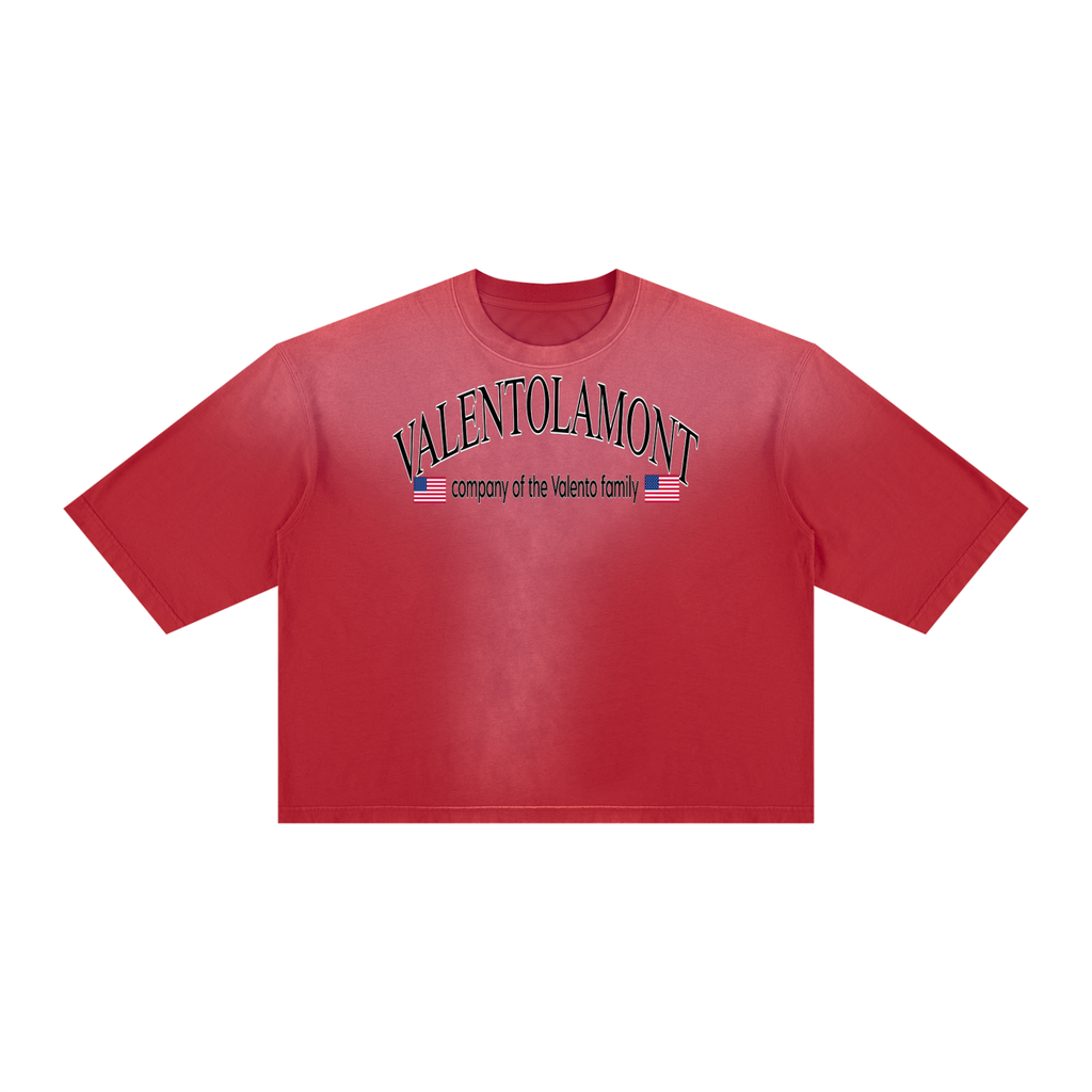 Unisex Vintage Wash Sunfade Boxy T-Shirt