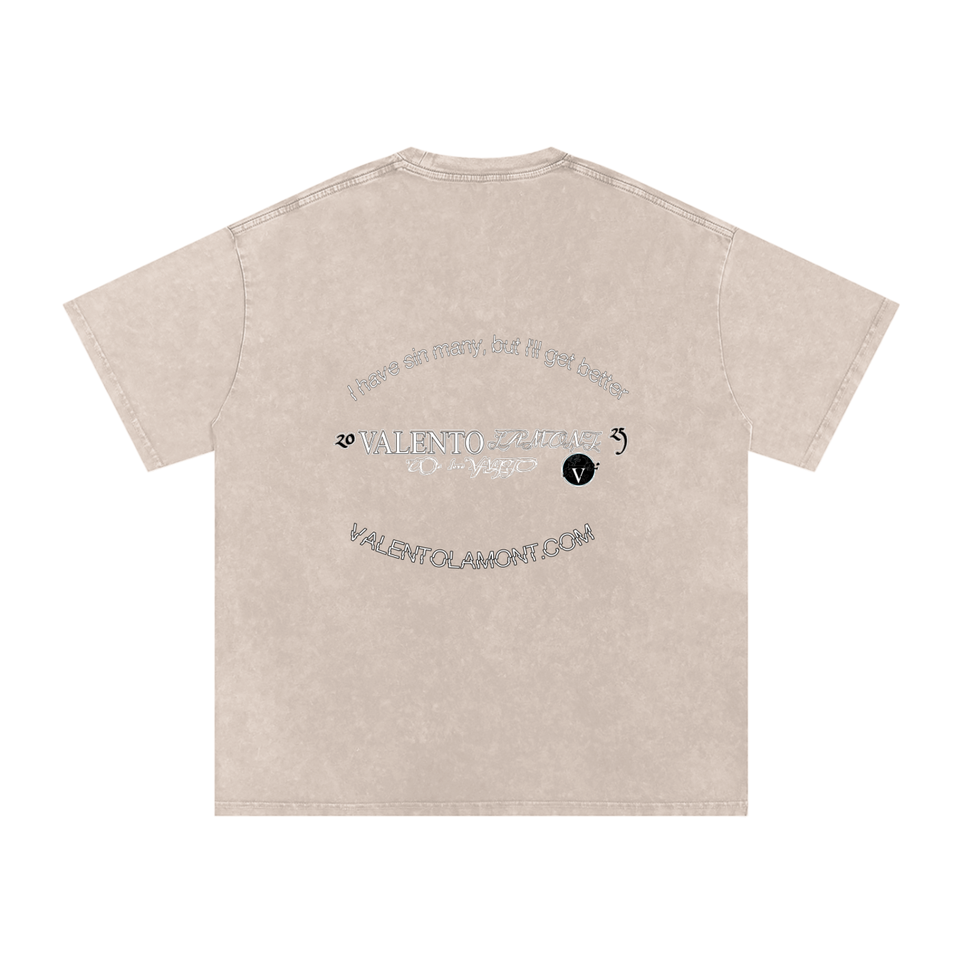 Acid Wash Oversize T-Shirt - 250 GSM