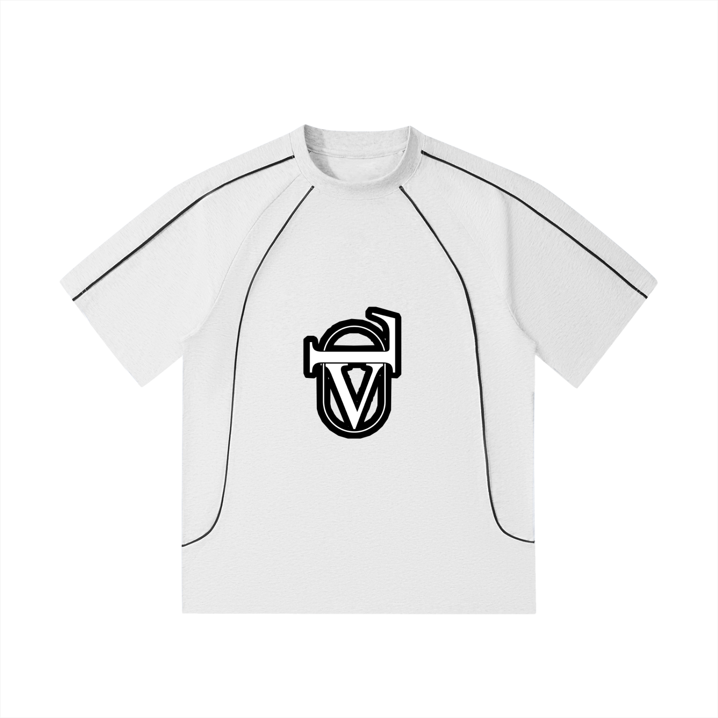 Contrast Stitch Raglan T-Shirt