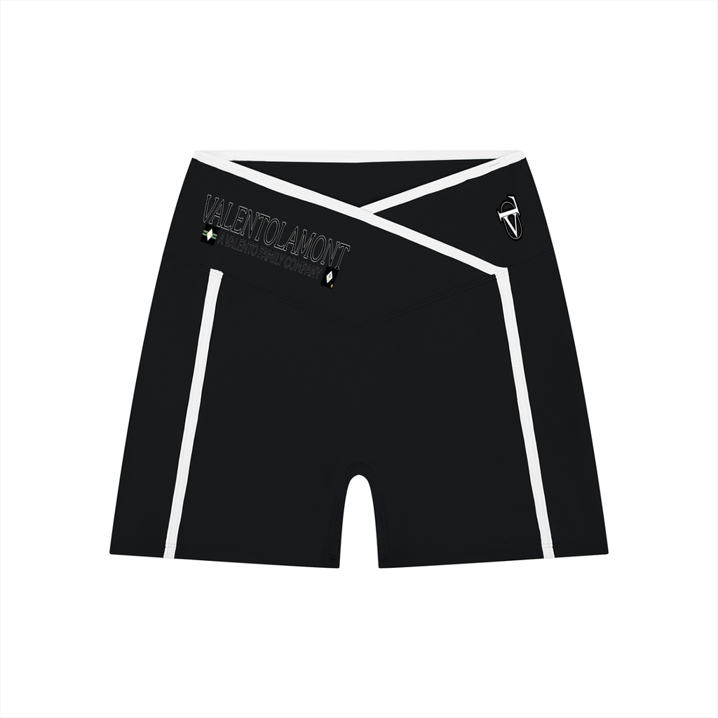 Women’s High Rise Color Block Yoga Shorts