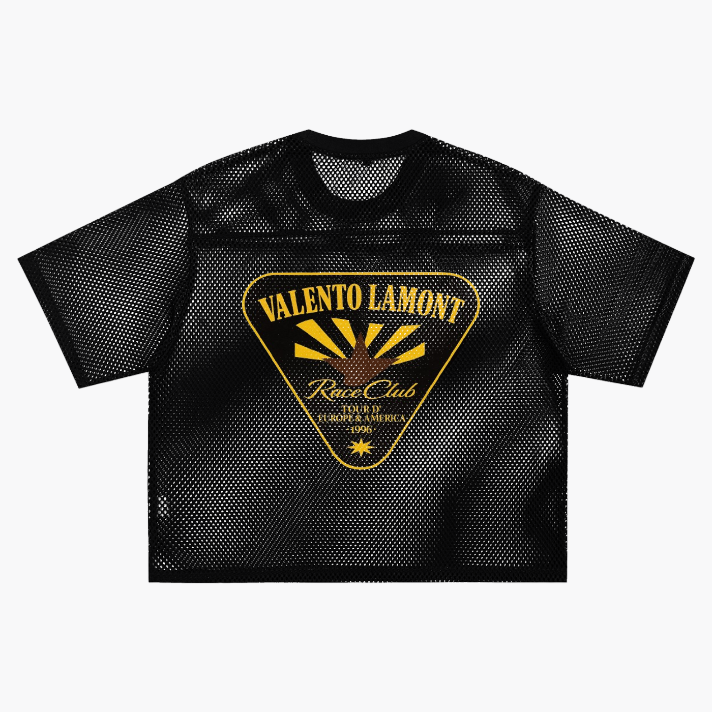 See-through Boxy Net T-shirt