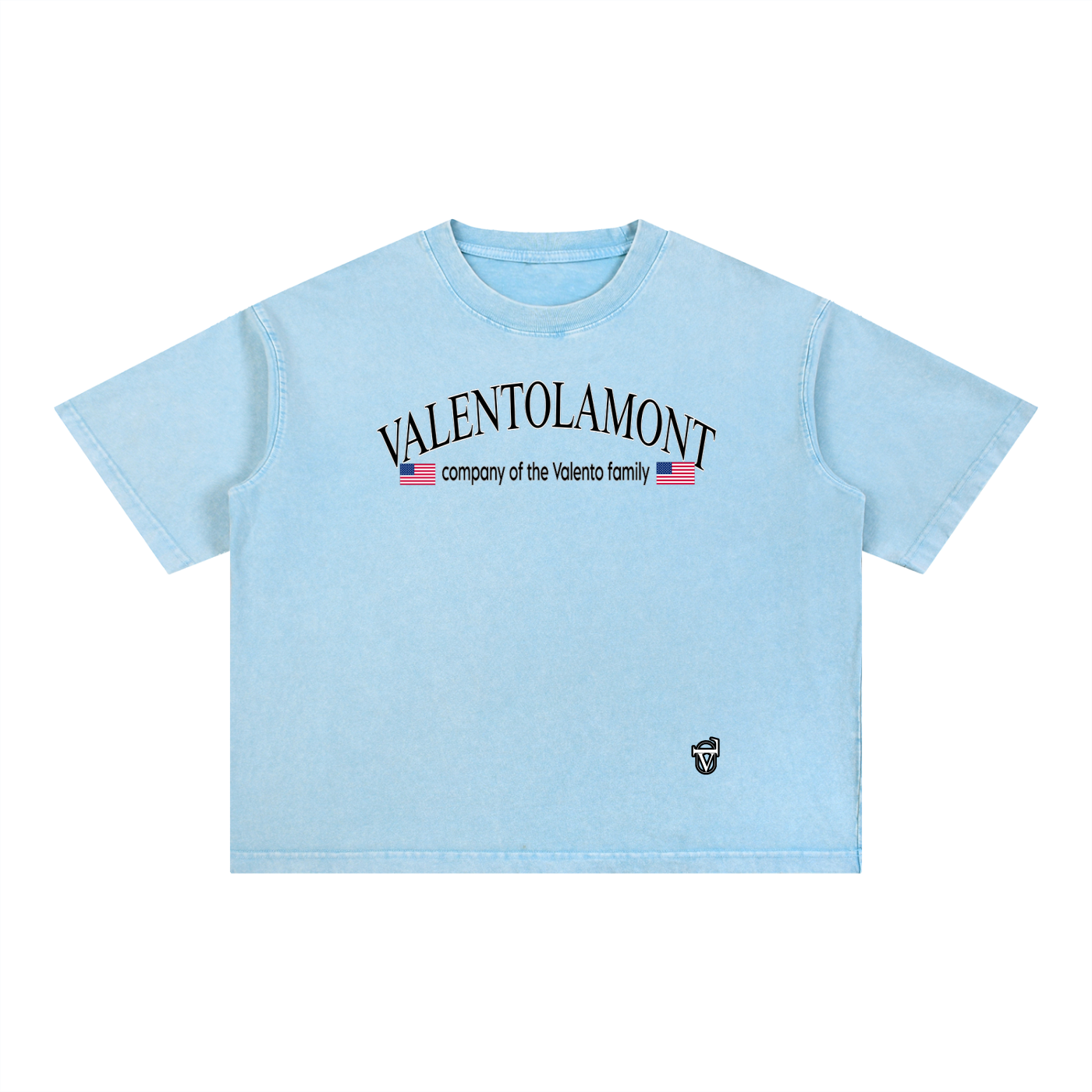 Mineral Wash Boxy Cotton T-Shirt
