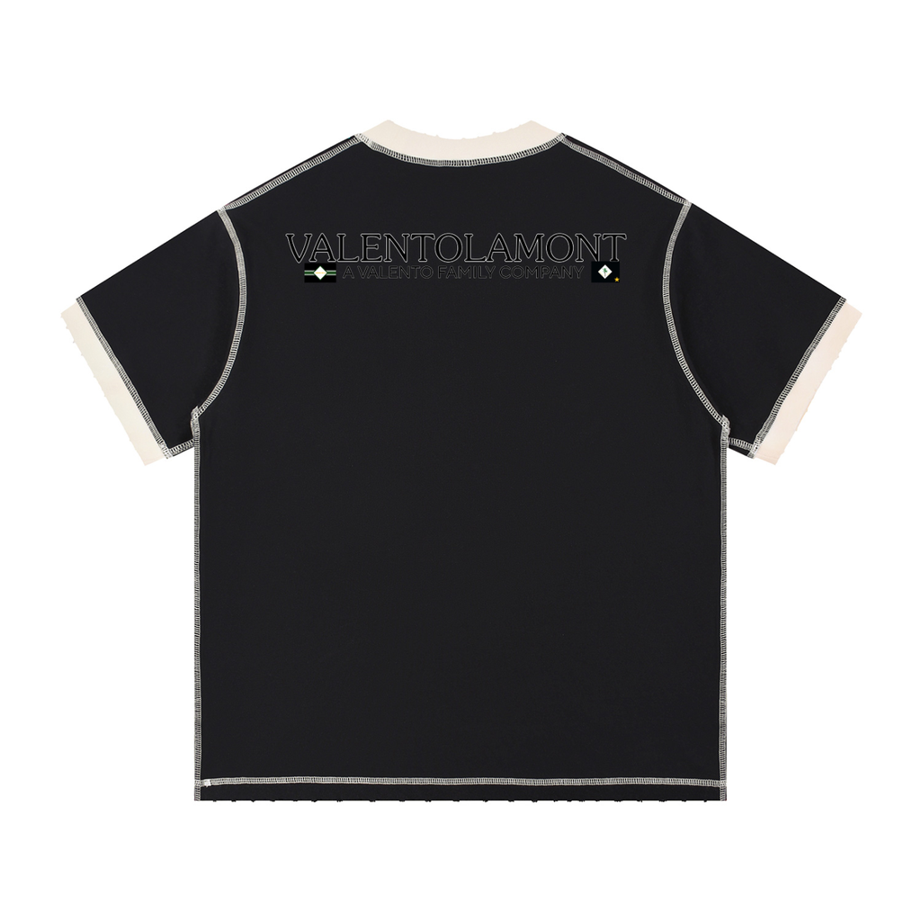 Unisex Contrast-Stitched Ringer T-Shirt