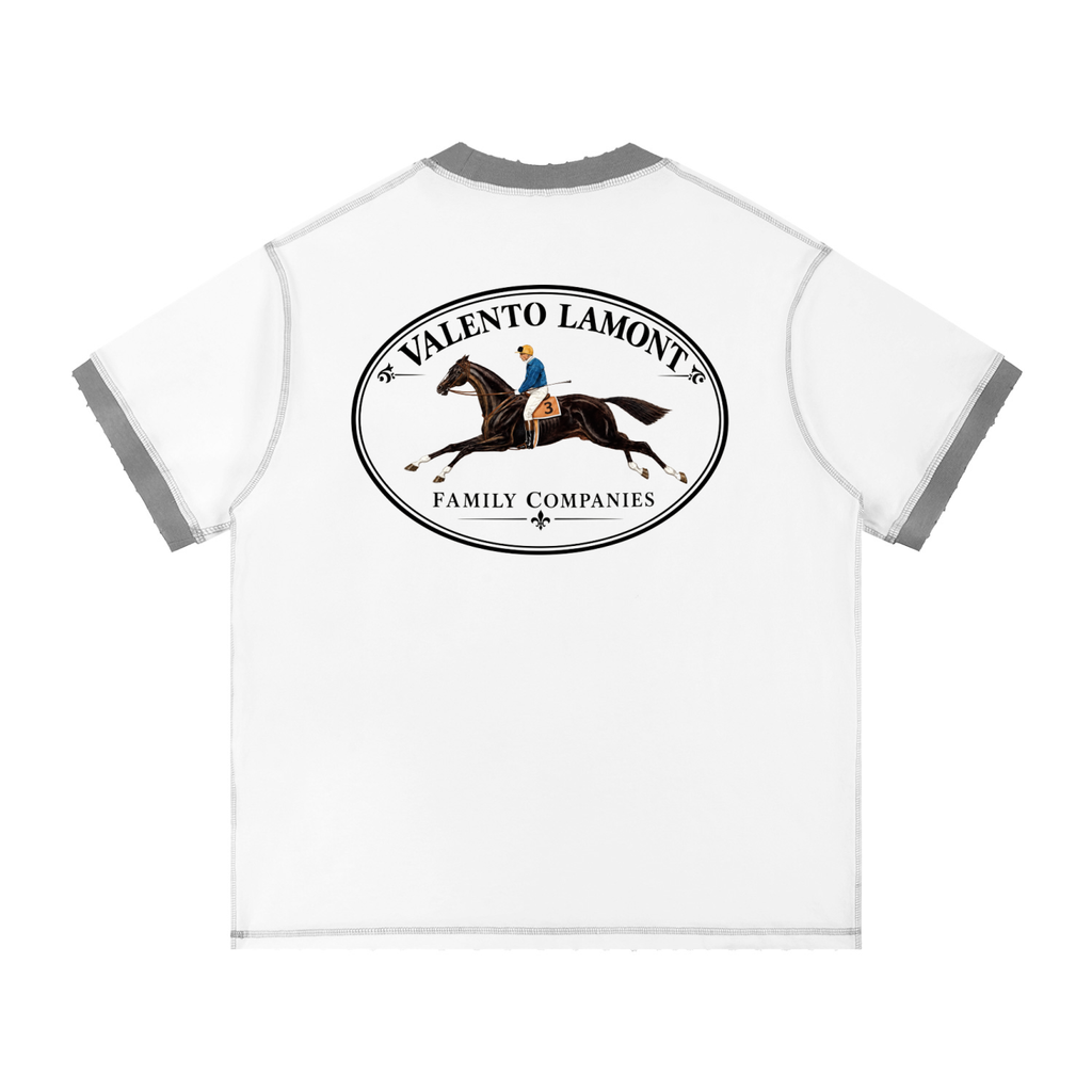Unisex Contrast-Stitched Ringer T-Shirt