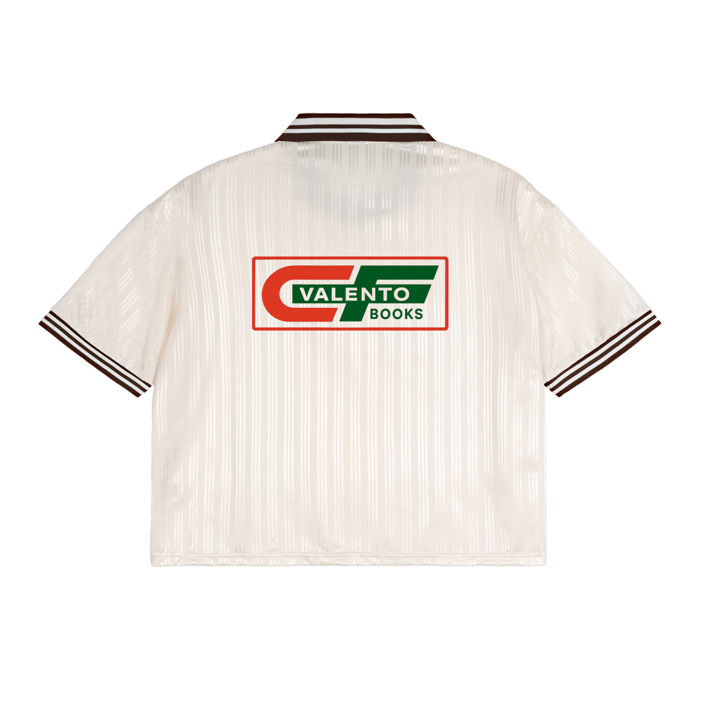 Contrast Stripes Polo Collar T-Shirt