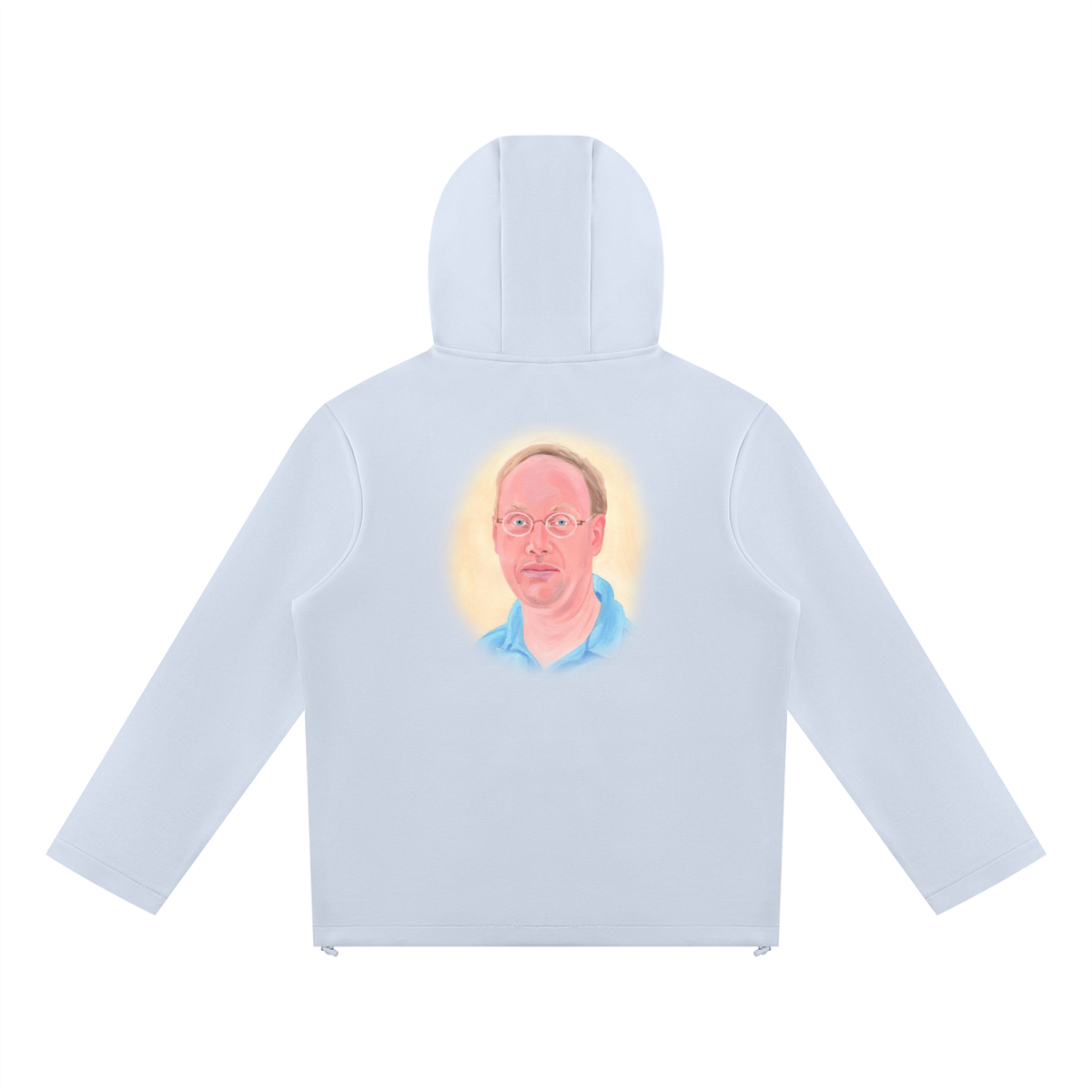 Unisex Paneled Full Zip Hoodie