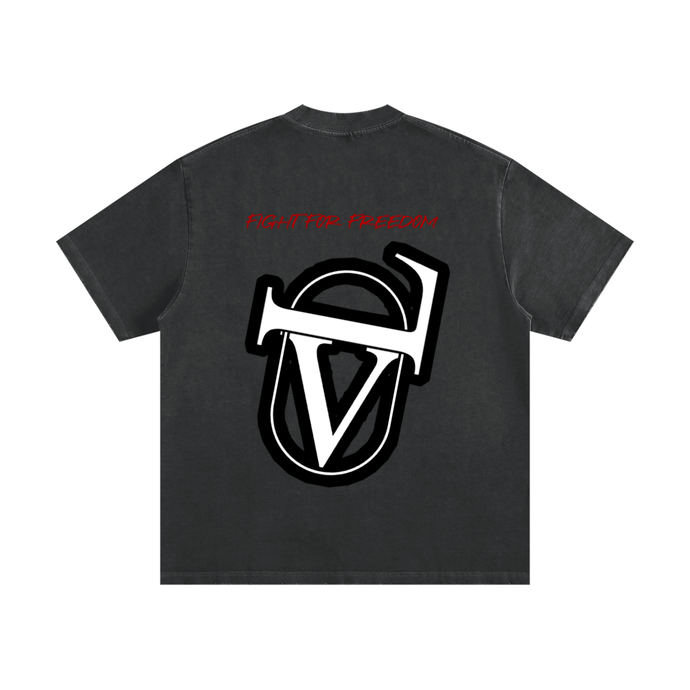 Heavyweight Vintage Washed Frayed T-Shirt