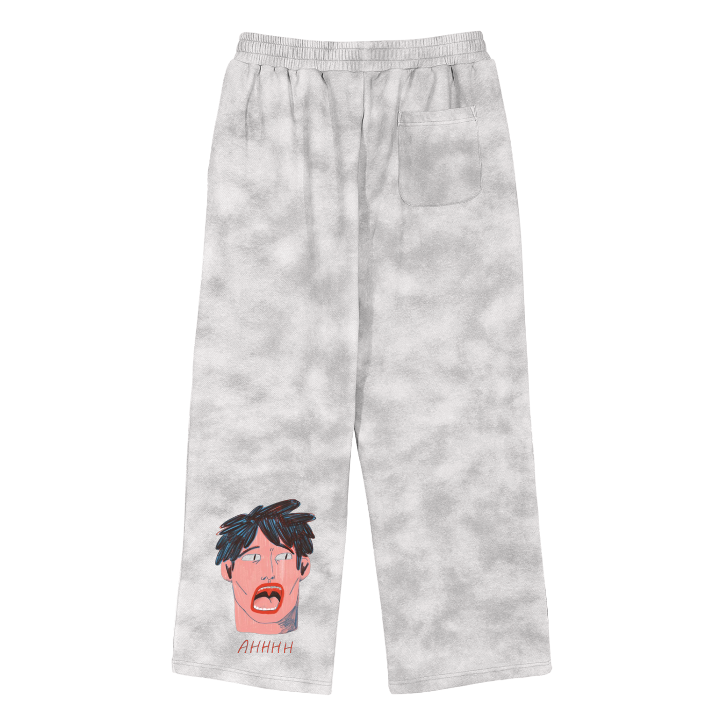 Dirty Washed Fleece Sweatpants