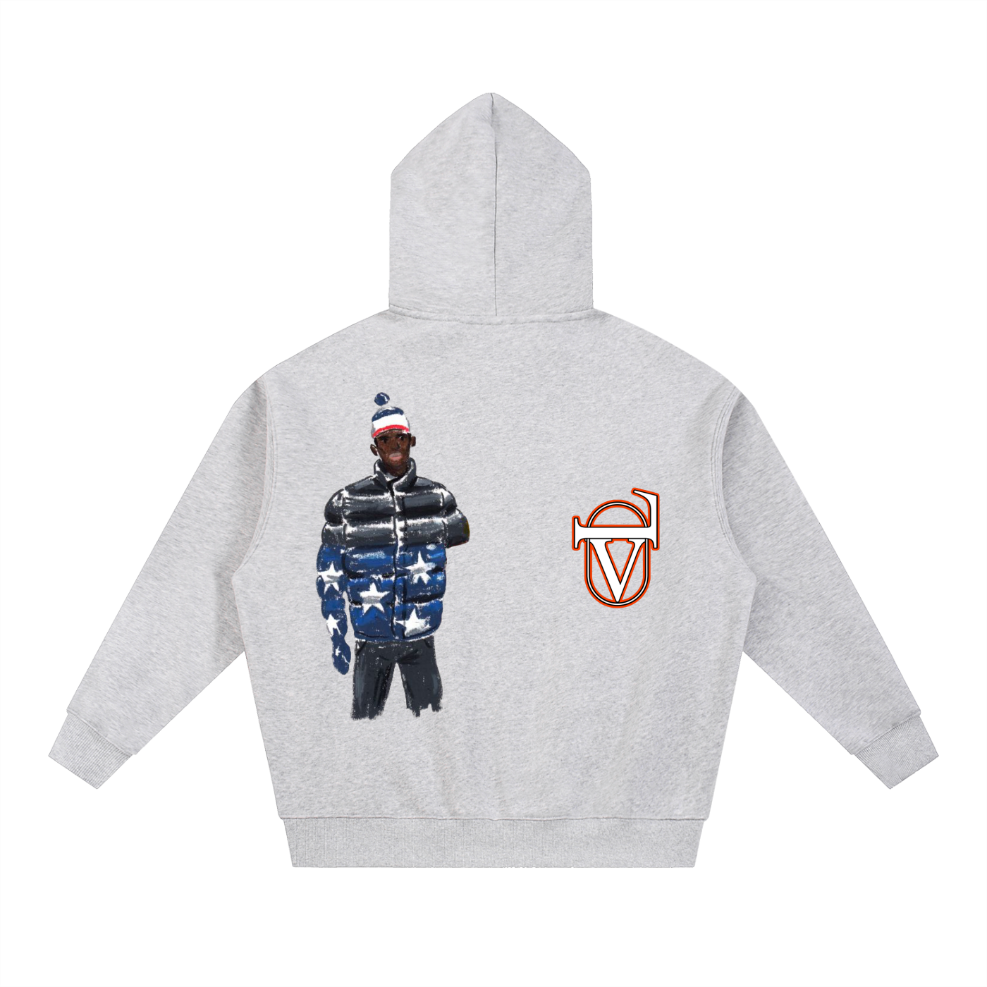 Essential Oversized Fleece Boxy Hoodie